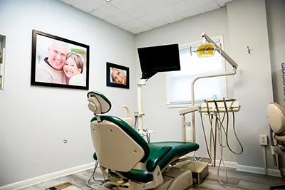 dental exam room at Clementon Dental